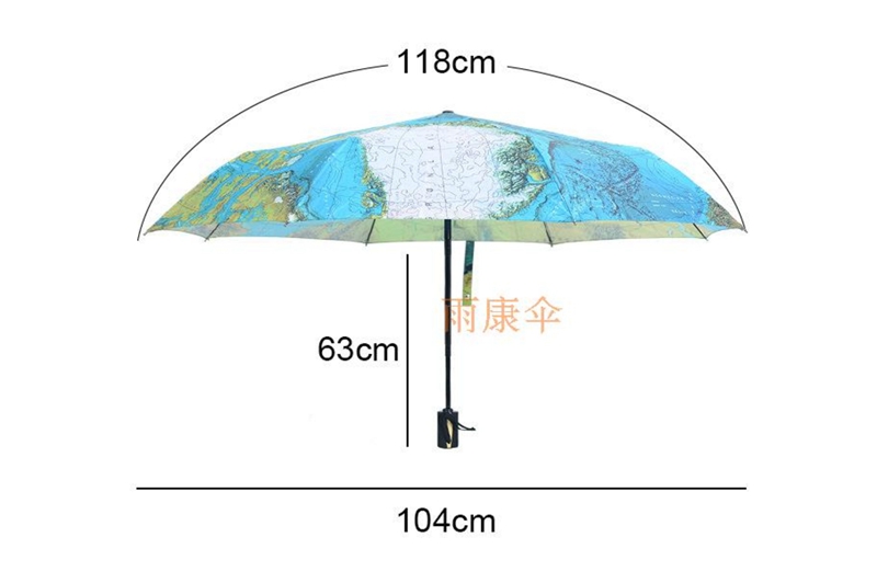 地图榴莲APP最新下载窗口大全免费全自动伞 yk-SJZD87