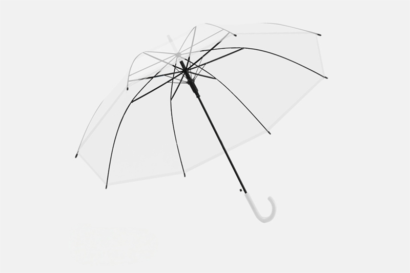 19寸透明伞 YK-TMS279
